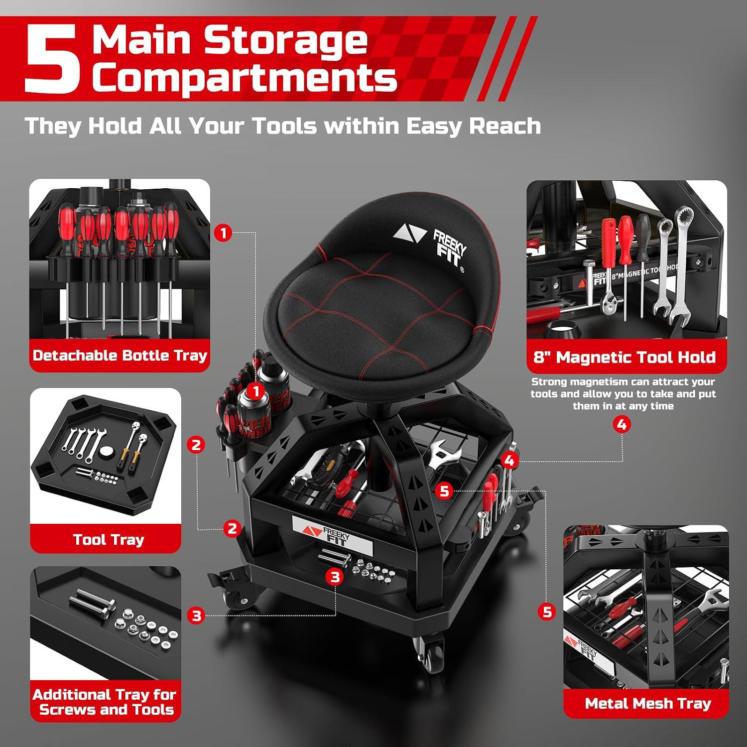 Tool Storage Within Reach