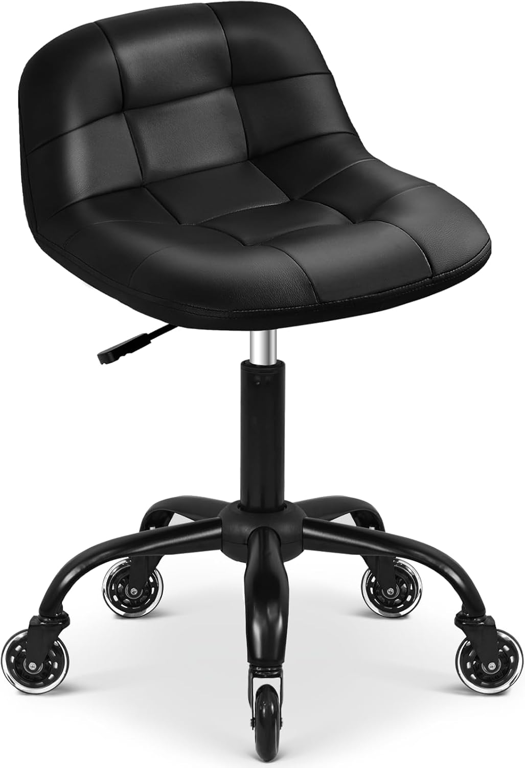 FreekyFit Heavy Duty Rolling Shop Stool